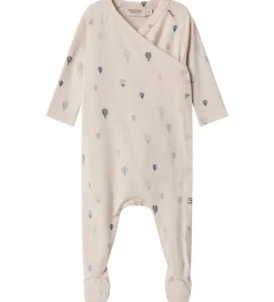 Børn MarMar Heldragter>Heldragt m. Fødder - Modal/Bomuld - Rubello - Air Balloon