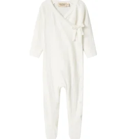 Børn MarMar Heldragter|Heldragt m. Fødder - Rubetta - Rib - Gentle White
