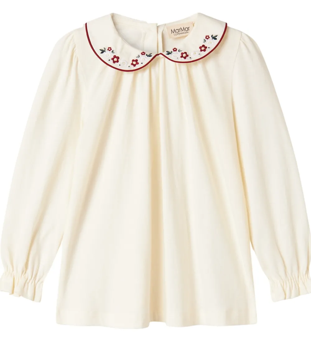 Børn MarMar Kjoler|Juletøj>Kjole - Bomuld/Modal - Tielle - Gentle White