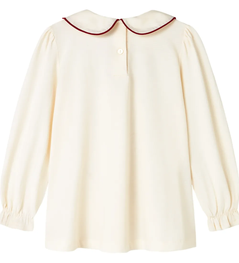 Børn MarMar Kjoler|Juletøj>Kjole - Bomuld/Modal - Tielle - Gentle White