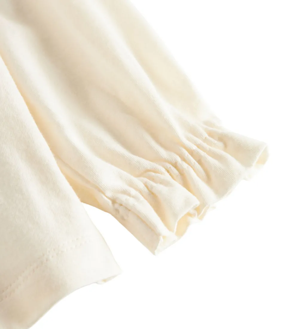 Børn MarMar Kjoler|Juletøj>Kjole - Bomuld/Modal - Tielle - Gentle White