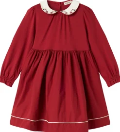 Børn MarMar Kjoler|Juletøj|Kjole - Bomuld/Modal - Dielle - Hibiscus Red