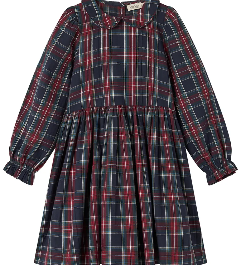 Børn MarMar Kjoler>Kjole - Delice - Pilot Navy Check