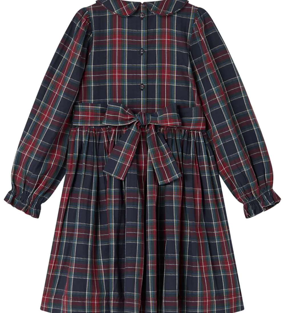 Børn MarMar Kjoler>Kjole - Delice - Pilot Navy Check