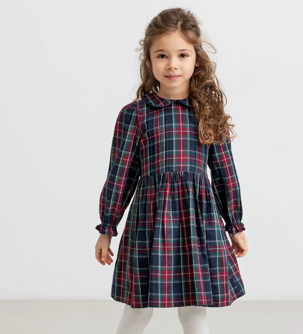 Børn MarMar Kjoler>Kjole - Delice - Pilot Navy Check