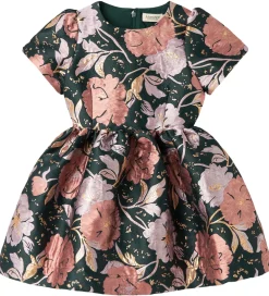 Børn MarMar Kjoler|Juletøj>Kjole - Jacquard - Doreen - Winter Bouquet