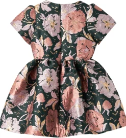 Børn MarMar Kjoler|Juletøj>Kjole - Jacquard - Doreen - Winter Bouquet