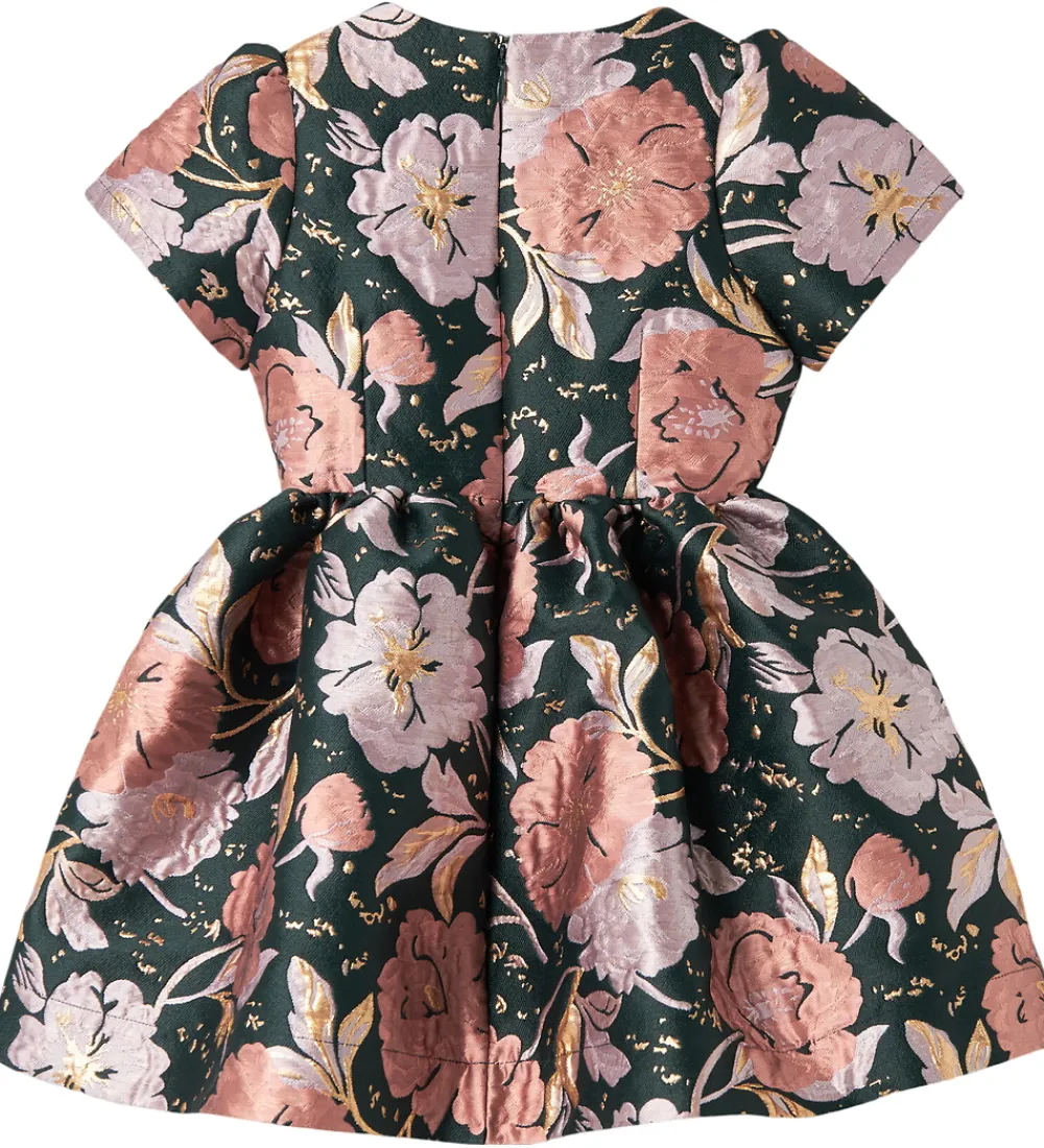 Børn MarMar Kjoler|Juletøj>Kjole - Jacquard - Doreen - Winter Bouquet