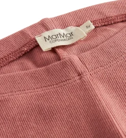 Børn MarMar Leggings|Leggings - Rib/Modal - Perished Rose