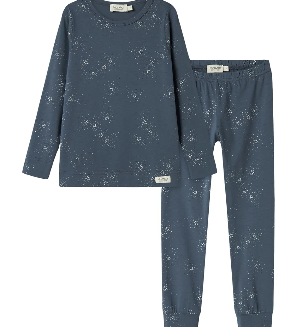 Børn MarMar Nattøj|Nattøj - Bomuld/Modal - 2-delt - Starry Night