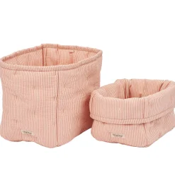 MarMar Kurve|Bokse Og Kasser>Opbevaringskurve - 2-pak - 25x17/20x15 cm - Soft Cheek St