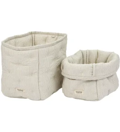 MarMar Kurve|Bokse Og Kasser|Opbevaringskurve - 2-pak - 25x17/20x15 cm - Blue Stone St