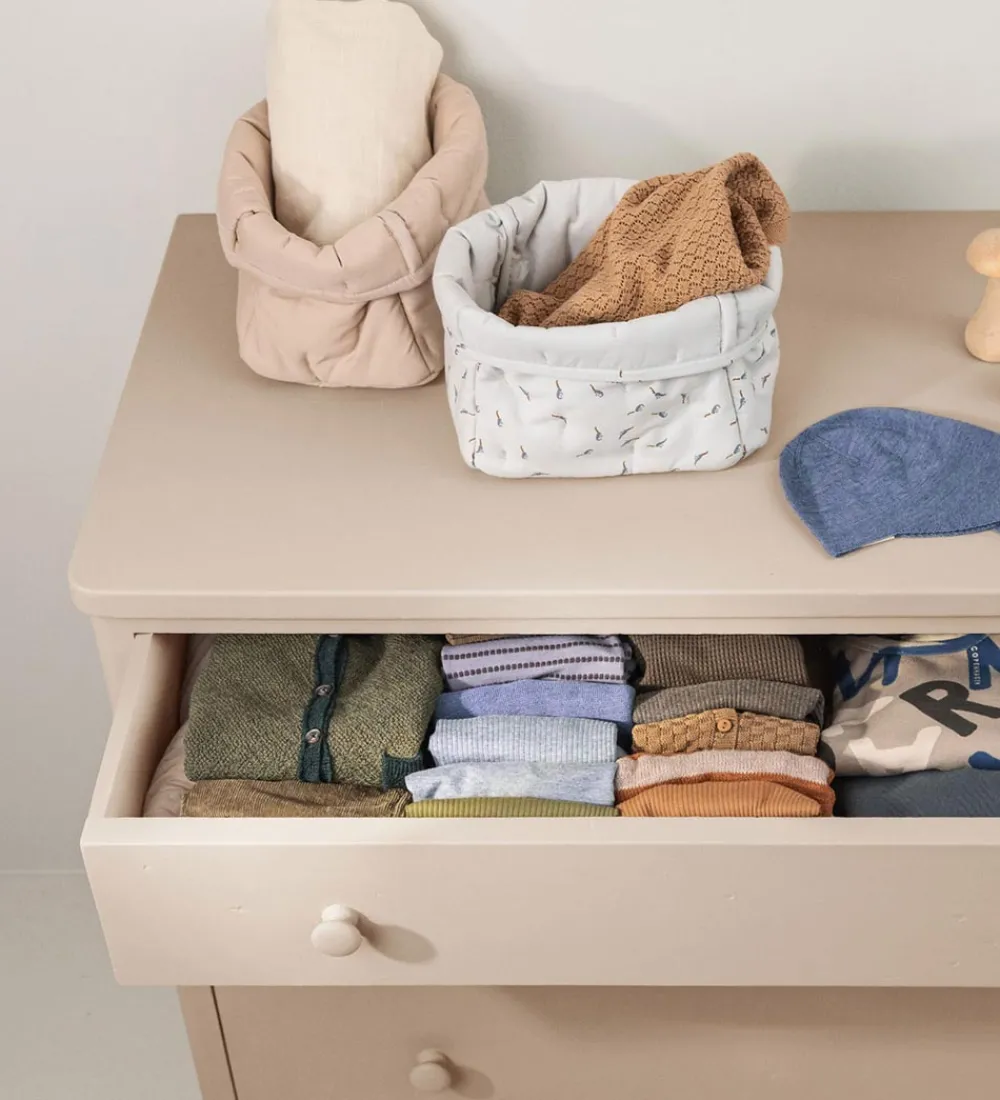 MarMar Kurve|Opbevaringskurve - 2-pak - 25x17/20x15 cm - Beige rose