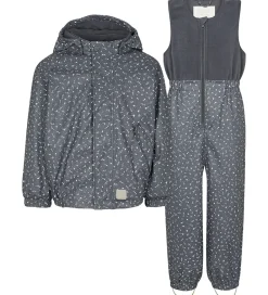 Børn MarMar Regntøj|Regntøj m. Fleece - PU - Obo - Dried Petals