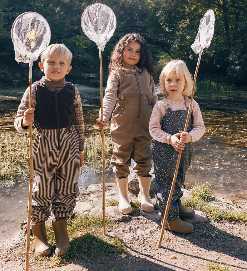 Børn MarMar Regntøj>Regntøj m. Fleece - PU - Obo - Sepia Brown