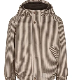 Børn MarMar Regntøj>Regntøj m Fleece - PU - Obo - Brown Stripe