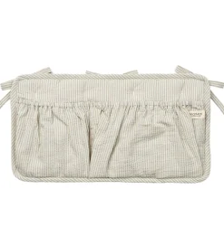 MarMar Sengelommer>Sengelomme - 40x24 cm - Blue Stone Stripe