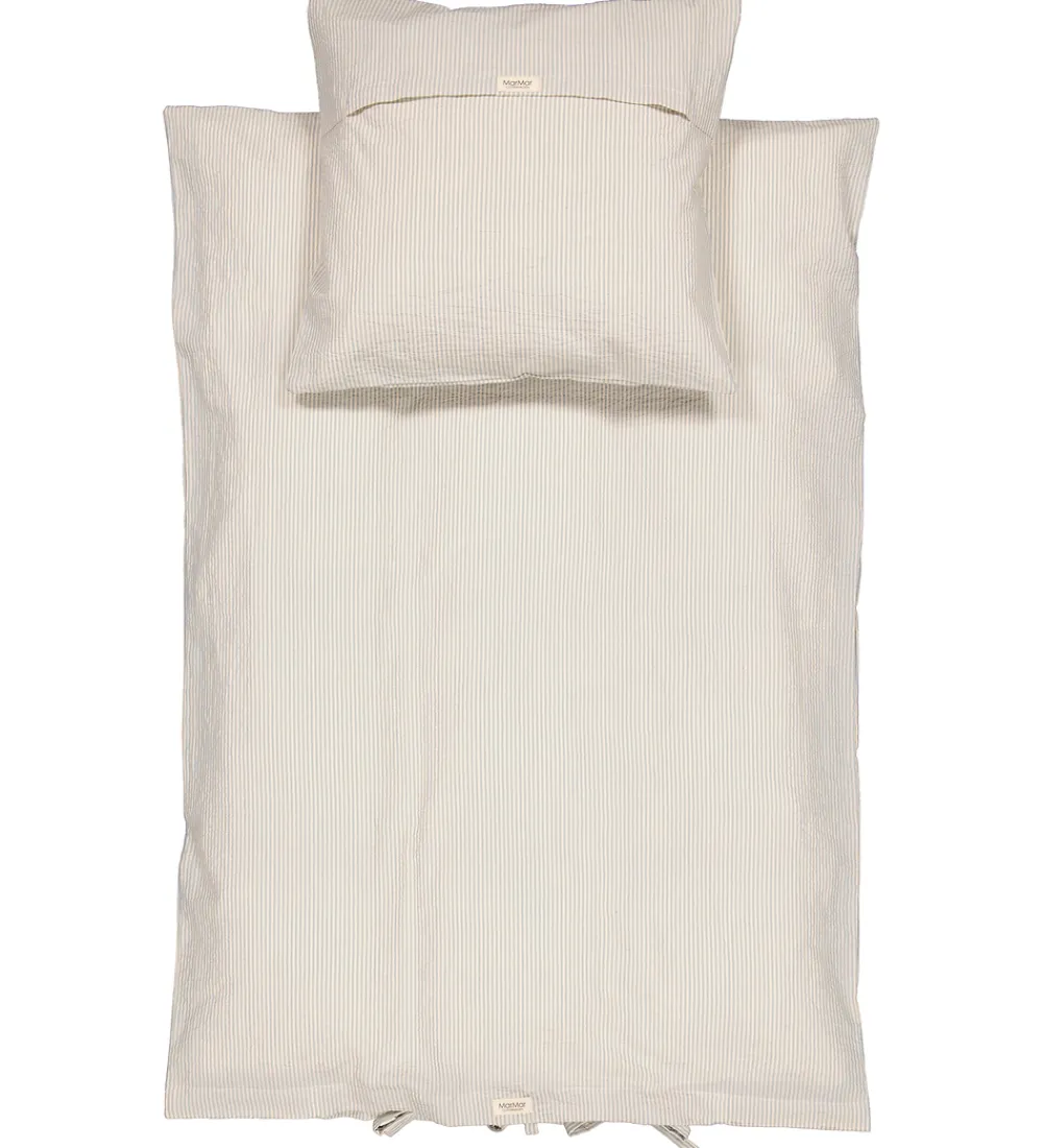 MarMar Sovetid|Sengetøj>Sengetøj - Junior - Blue Stone Stripe