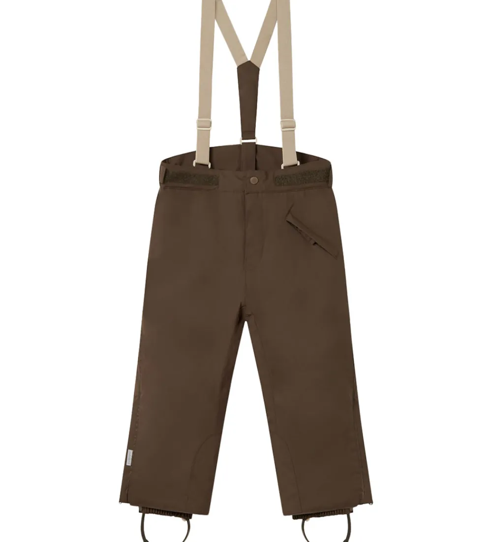 Børn MarMar Skibukser|Skibukser>Skibukser m. Seler - Orla - Deep Choco