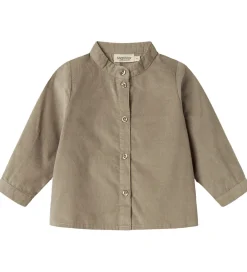 Børn MarMar Skjorter|Skjorte - Fløjl - Tomi B - Mud