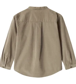 Børn MarMar Skjorter>Skjorte - Fløjl - Torben - Mud