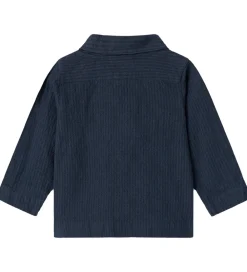 Børn MarMar Skjorter>Skjorte - Tovas - Dark Blue Stripe