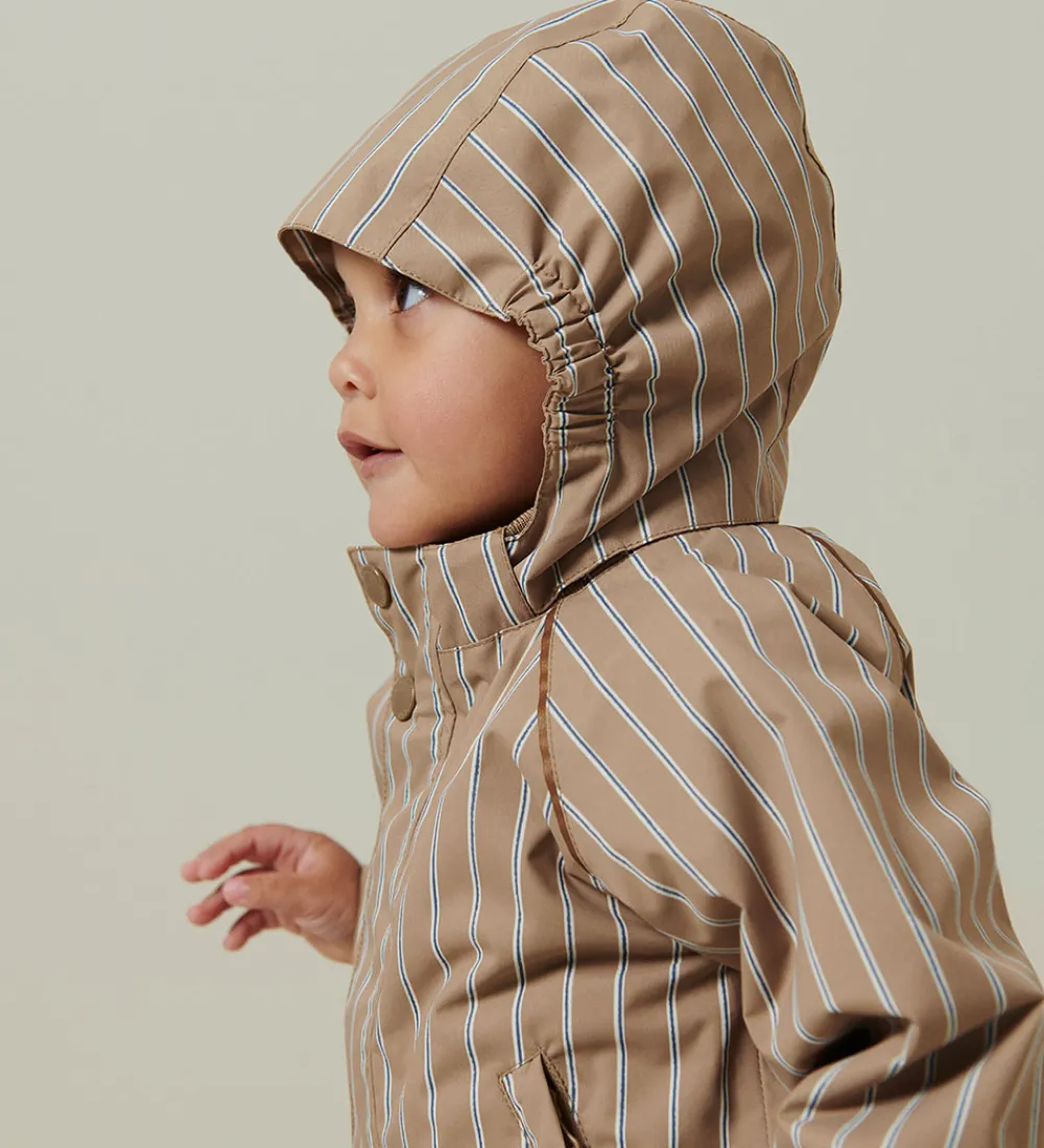 Børn MarMar Sommerjakker>Sommerjakke - Olio - Sea Forest Stripe