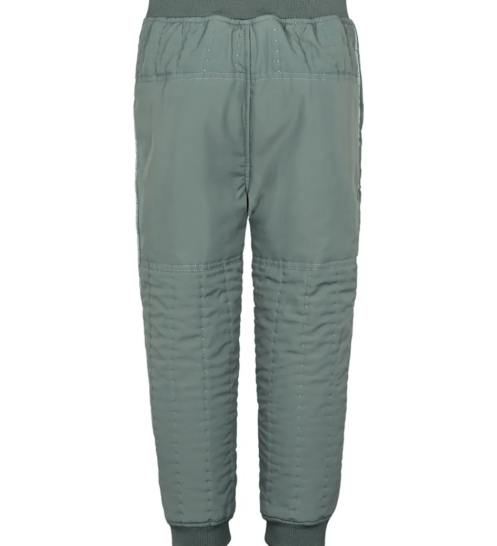 Børn MarMar Termotøj>Termobukser - Odin - Dusty Green