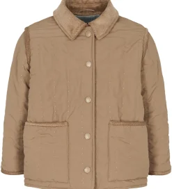 Børn MarMar Termotøj>Termojakke - Otan - Sepia Brown