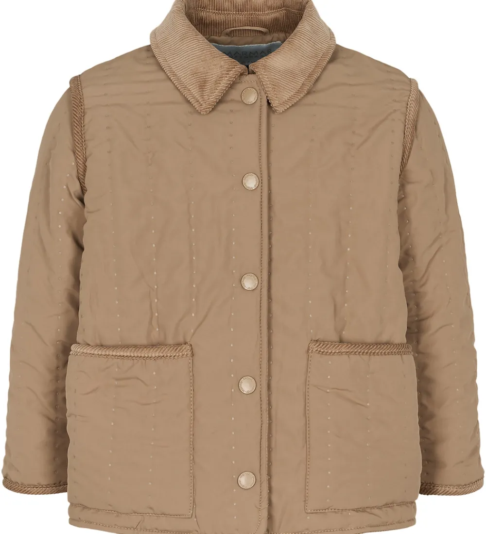 Børn MarMar Termotøj>Termojakke - Otan - Sepia Brown