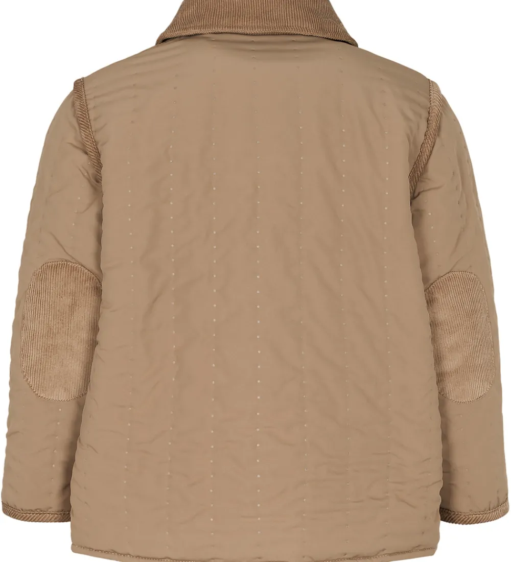 Børn MarMar Termotøj>Termojakke - Otan - Sepia Brown