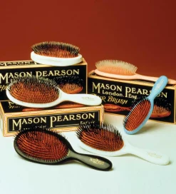 Mason Pearson Hårbørster>Hårbørste - Pocket - Hvid