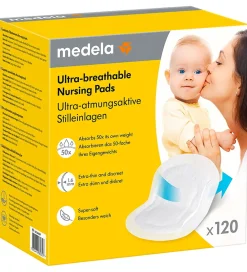 Medela Pleje- Og Toiletartikler|Ammeindlæg - 120 stk. - Ultra Åndbare