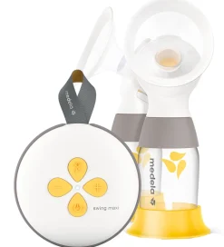 Medela Brystpumper|Elektrisk Brystpumpe - Dobbelt - Swing Maxi