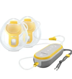 Medela Brystpumper|Elektrisk Brystpumpe - Dobbelt - Håndfri - Freestyle