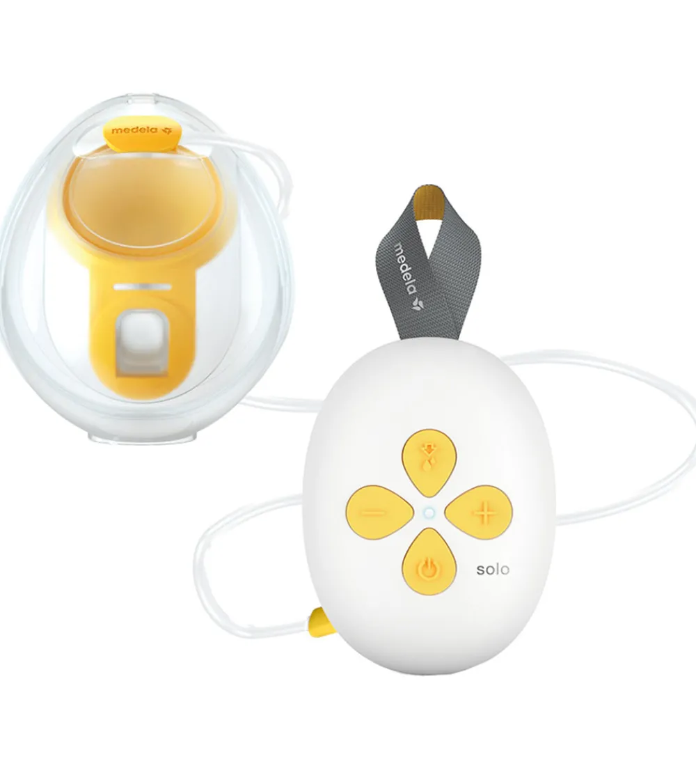 Medela Brystpumper|Elektrisk Brystpumpe - Enkel - Håndfri - Solo