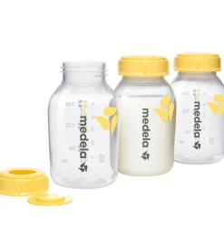 Medela Sutteflasker>Flasker til Brystmælk - 3-pak - 150 ml