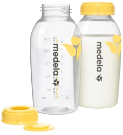 Medela Sutteflasker|Flasker til Brystmælk - 2-pak - 250 ml