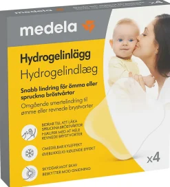 Medela Pleje- Og Toiletartikler>Hydrogelindlæg - 4 stk.