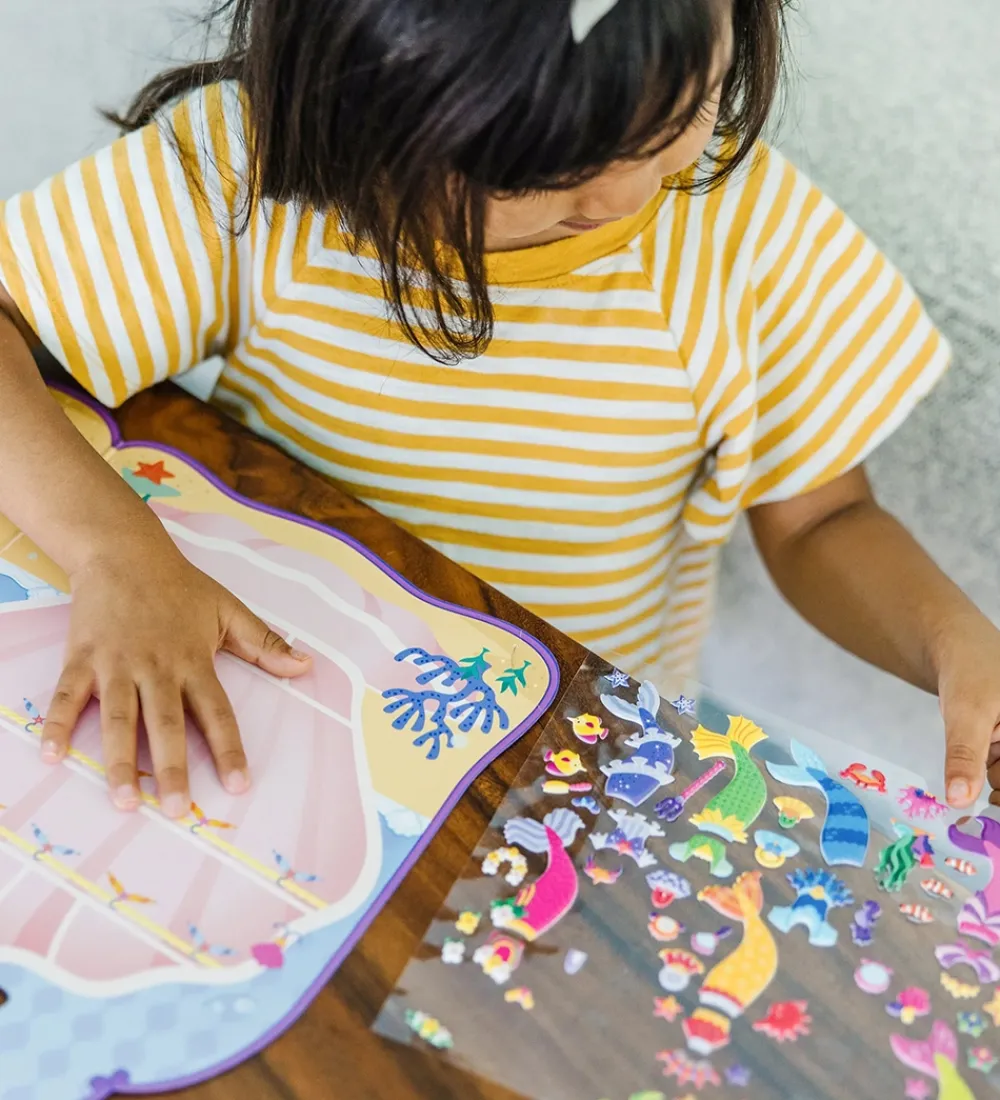 Melissa & Doug Kreativ Leg>Klistermærker - Mermaid