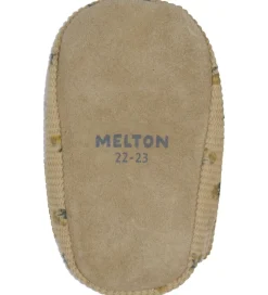 Melton Hjemmesko|Fløjlssko - Floral - Apple Cinnamon