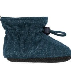 Melton Hjemmesko>Futter - Glitter - Marine