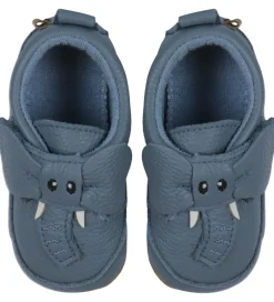 Melton Hjemmesko>Skindfutter - Elephant - Blue Mirage