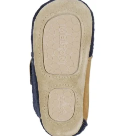 Melton Hjemmesko|Skindfutter - Marine