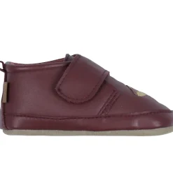 Melton Hjemmesko|Skindfutter - Mushroom - Bordeaux