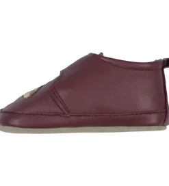 Melton Hjemmesko|Skindfutter - Mushroom - Bordeaux