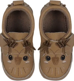 Melton Hjemmesko|Skindfutter - Noos - Owl - Biscuit