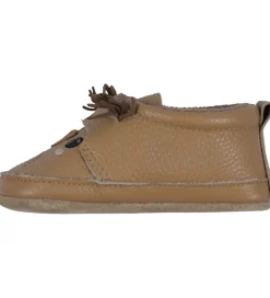 Melton Hjemmesko|Skindfutter - Noos - Owl - Biscuit