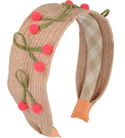 Meri Meri Hårbøjler>Hårbøjle - Raffia Headband Cherries