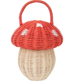 Meri Meri Kurve>Kurv - 20x18 cm - Mushroom basket